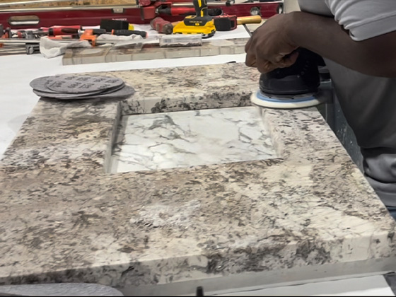 Restoring a Broken Granite Countertop