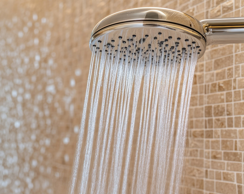 Stone shower
